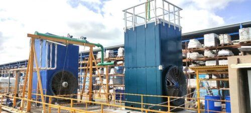 Replacement of the cooling system in the chemical industry